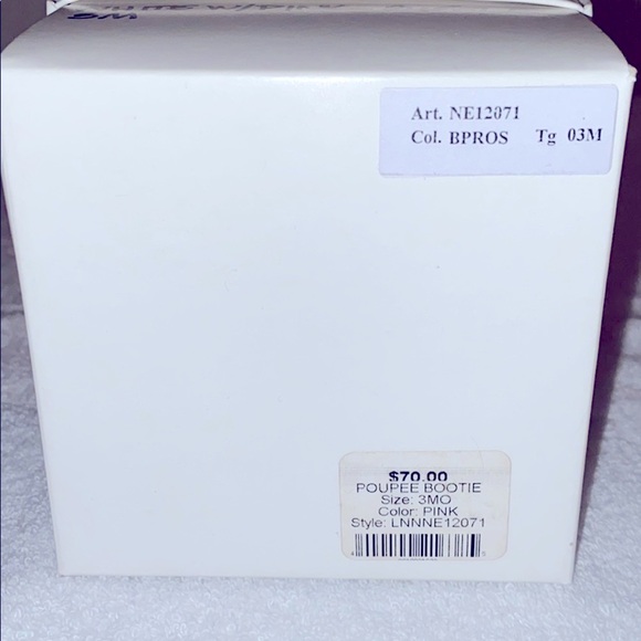 Knit Baby Booties by Le Nouveau-Né 0-3mo New - Picture 2 of 8